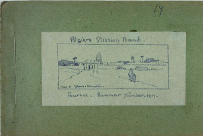 Algiers Mission Band Journal - April-Sept. 1917