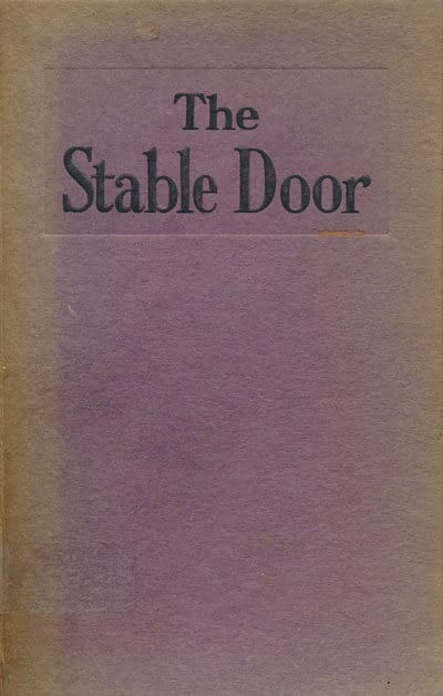 A.M. Locke, The Stable Door. Sketches of Child Life in Northern Nigeria.