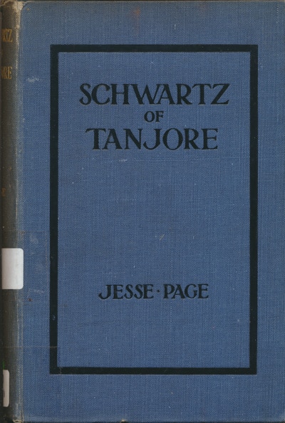 Jesse Page, Schwartz of Tanjore.