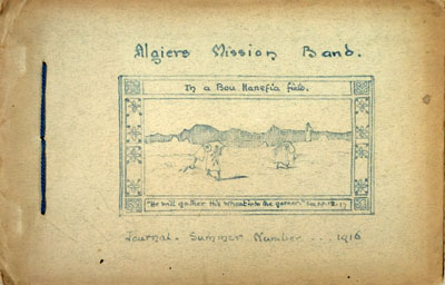 Algiers Mission Band Journal - April-Sept. 1916