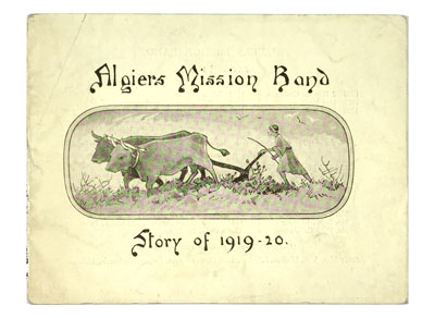 Algiers Mission Band Journal - Story of 1919