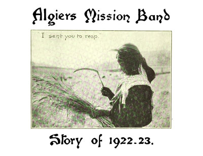 Algiers Mission Band Journal - Story of 1922-23
