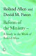 Paton: Reform of the Ministry