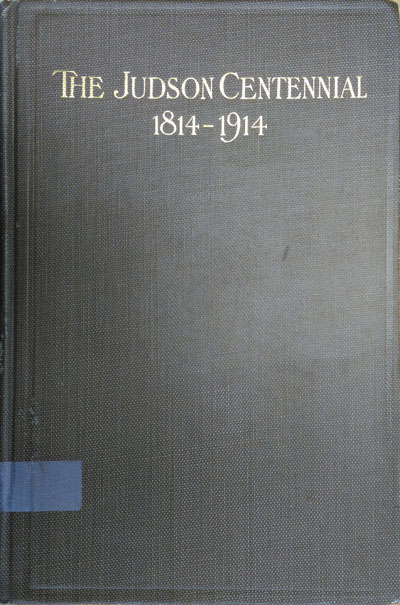 The Judson Centennial 1814-1914