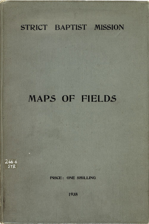 Strict Baptist Mission. Maps of Fields