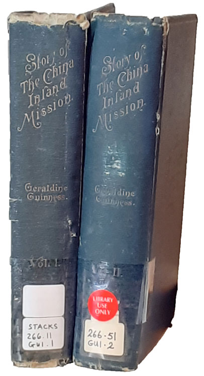Mrs Howard Taylor (aka. Mary Geraldine Guinness) [1865-1949], The Story of the China Inland Mission, with an Introduction by J. Hudson Taylor, 2 Vols.